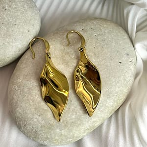 Κρεμαστό Σκουλαρίκι Shiny Leaf