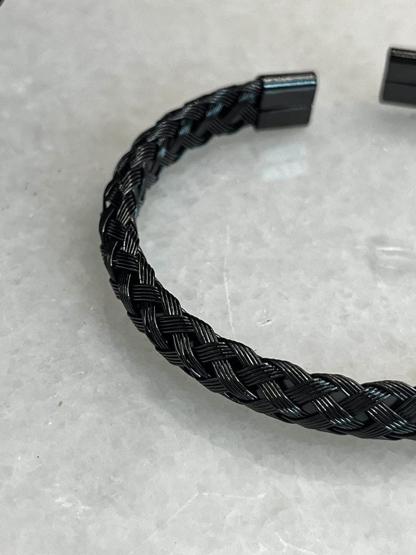 Χειροπέδα Black Knit