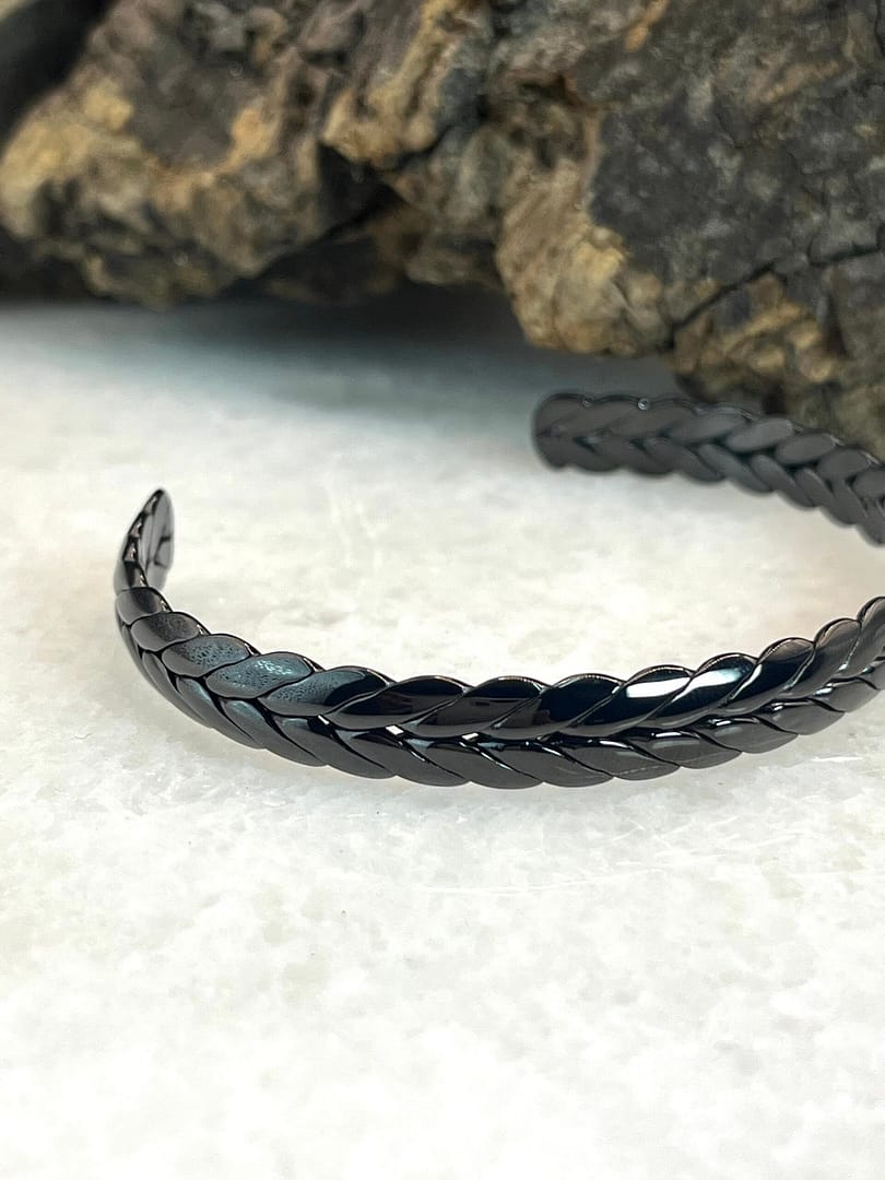 Χειροπέδα Black Braid