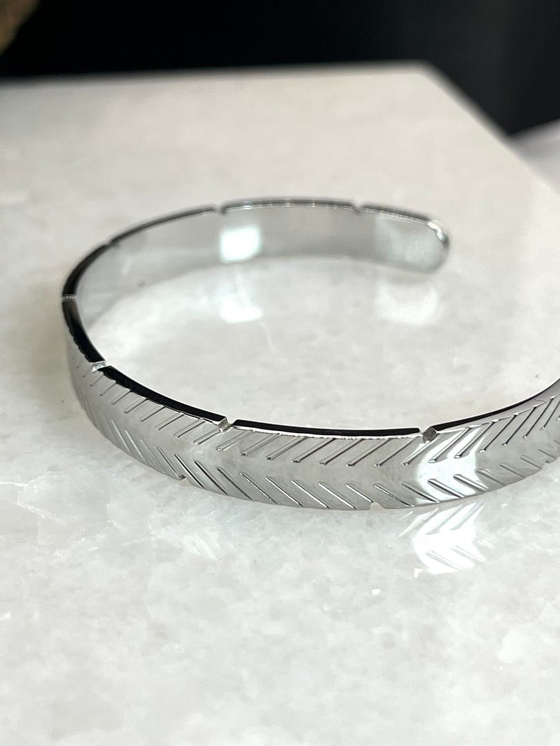 Χειροπέδα Cuts Silver