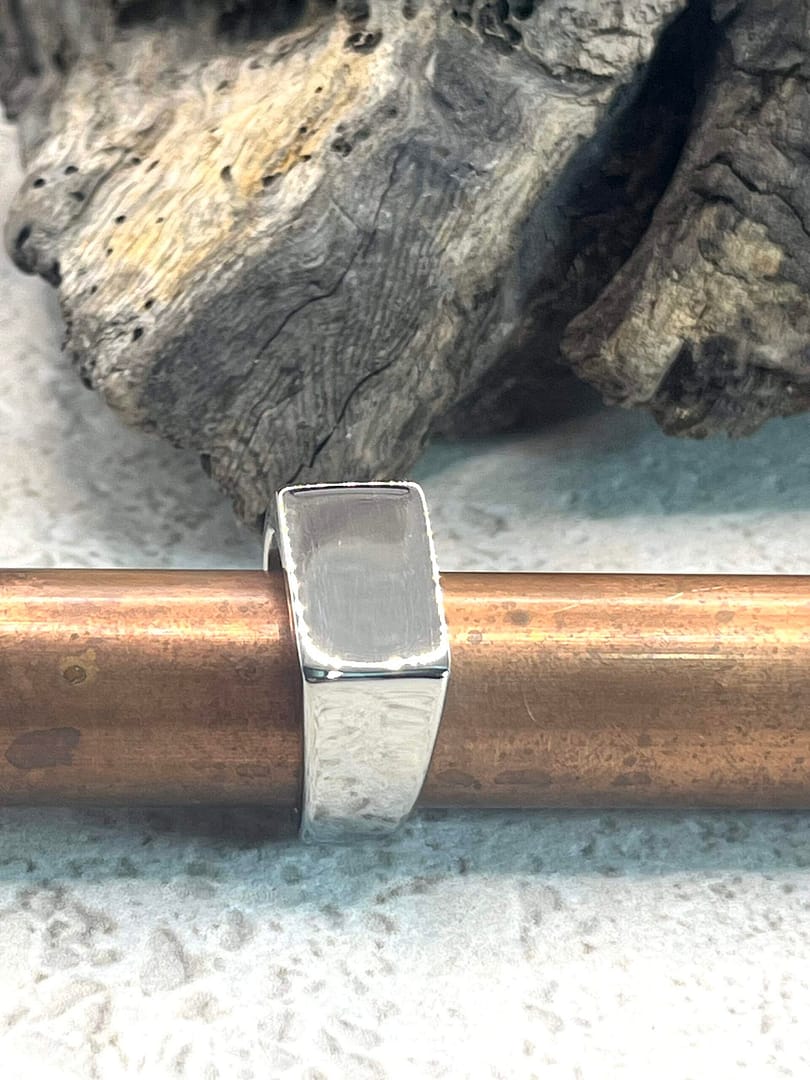 Ατσάλινο Δαχτυλίδι Steel Square I