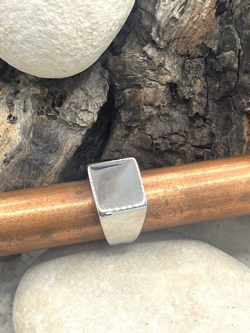 Ατσάλινο Δαχτυλίδι Steel Square II