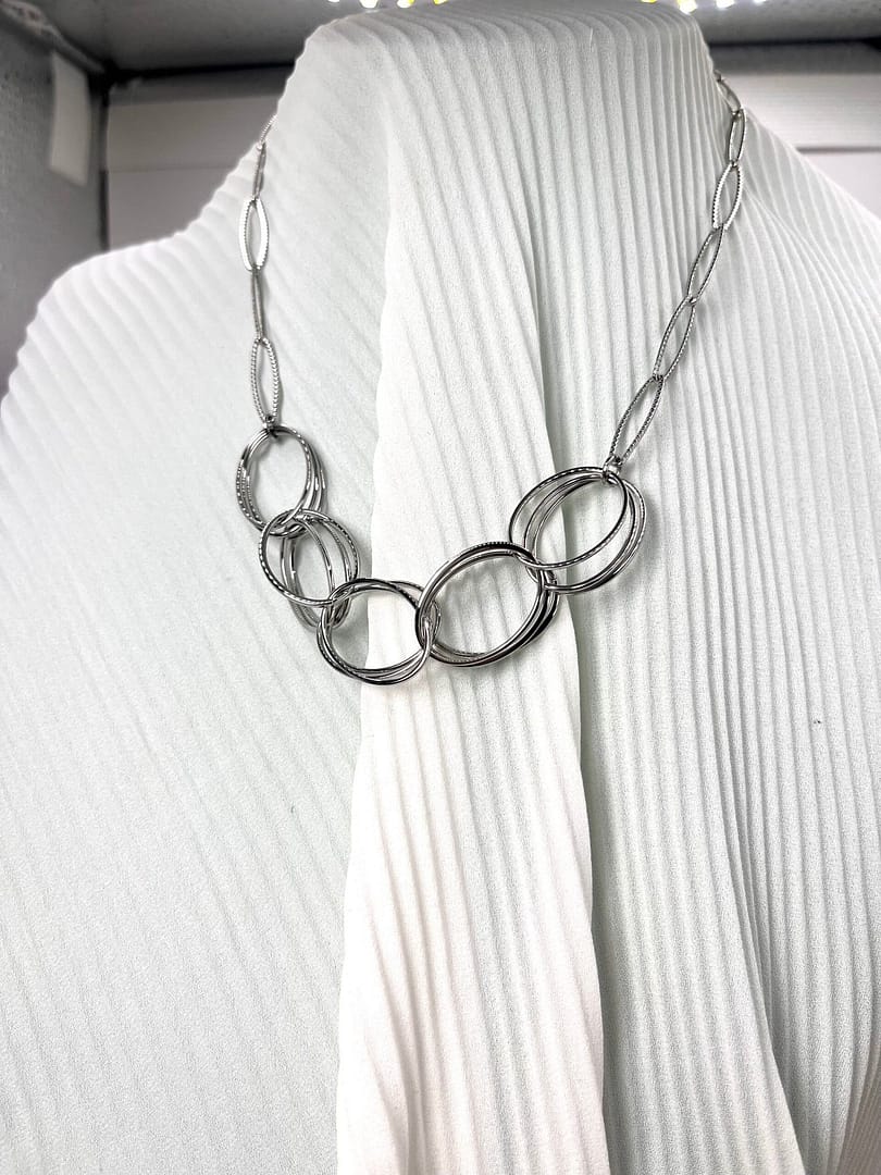 Τριπλό κολιέ Rings