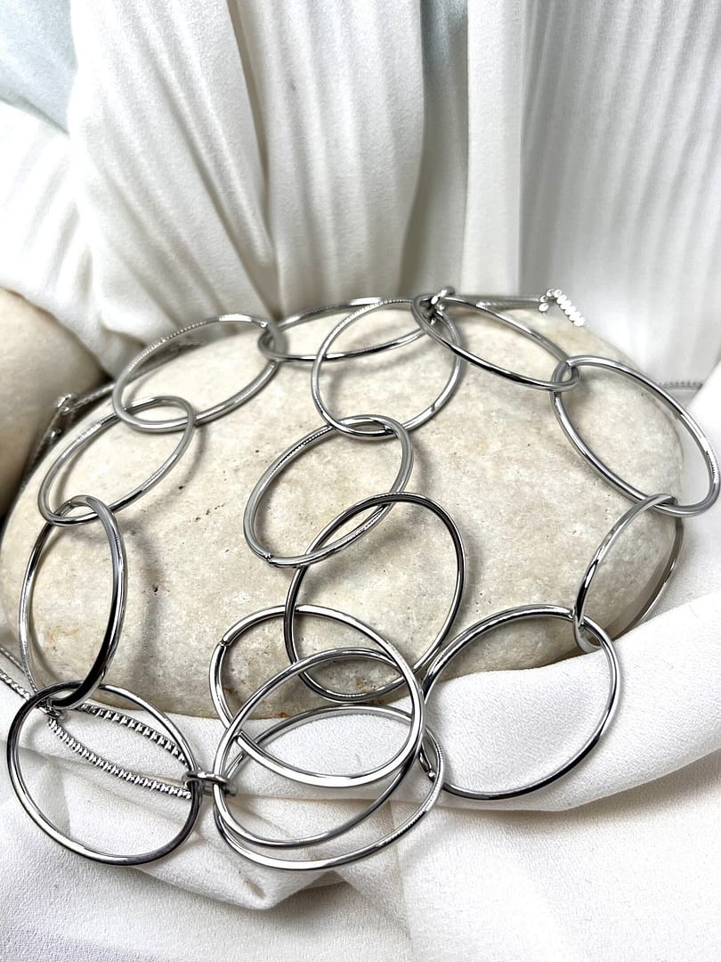 Τριπλό κολιέ Rings
