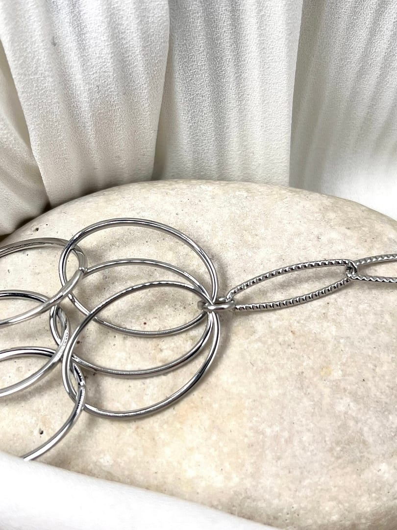 Τριπλό κολιέ Rings