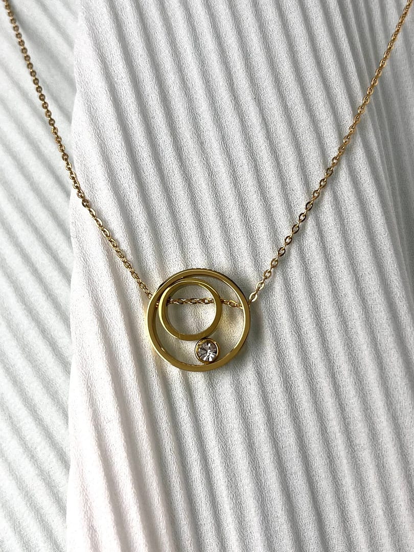 Αλυσίδα κολίε Double Ring