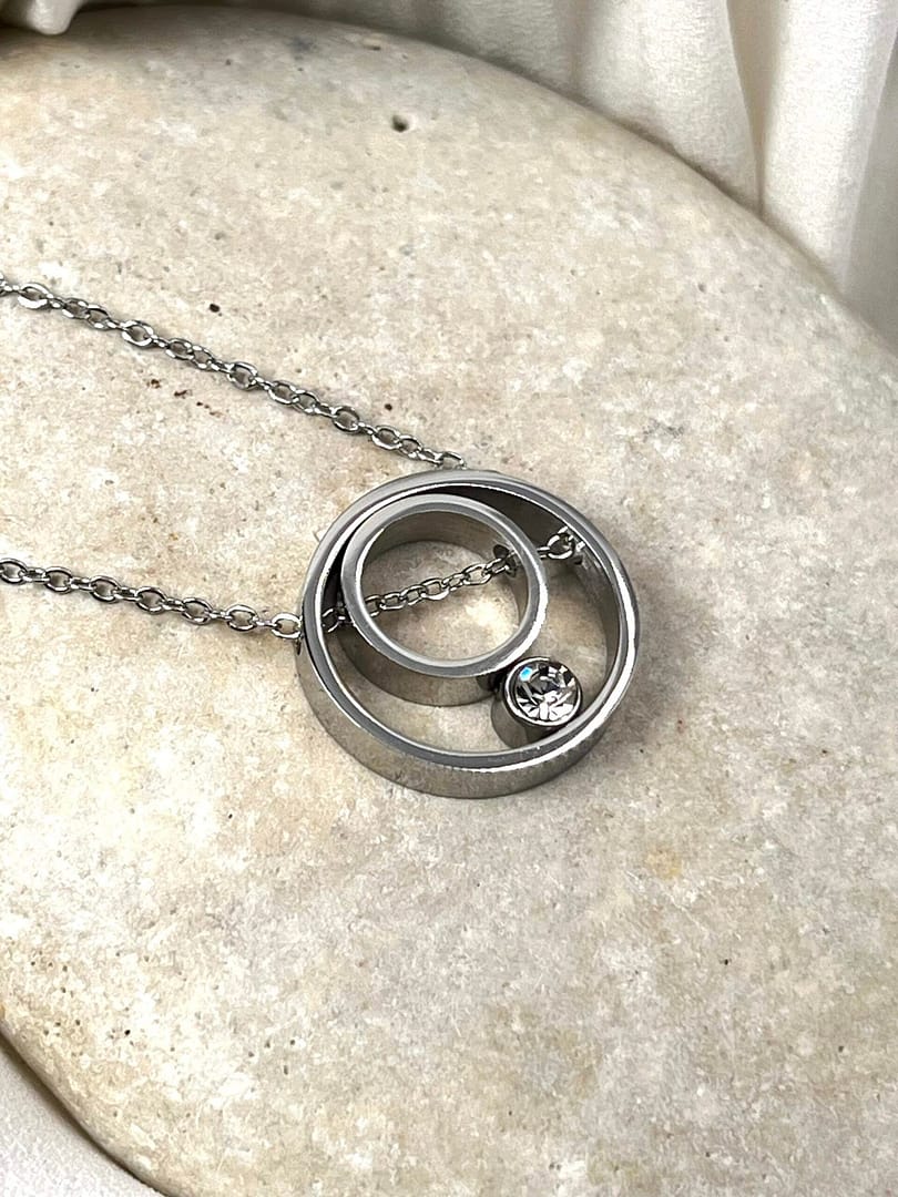 Αλυσίδα κολίε Double Ring