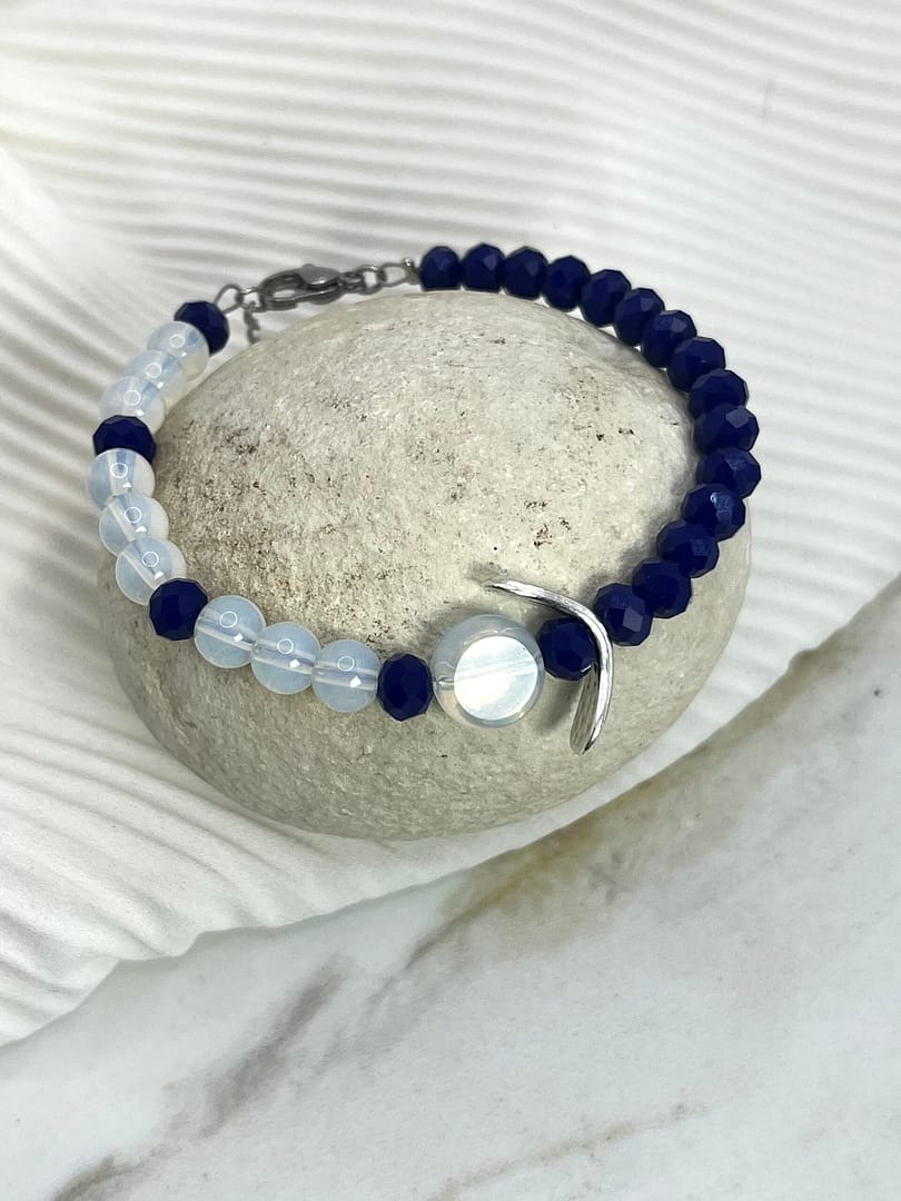 Βραχιόλι Glassy Blue