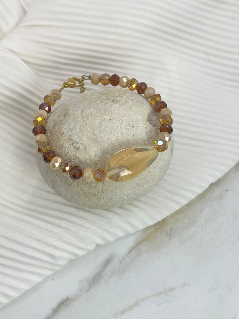 Βραχιόλι Crystal Cream