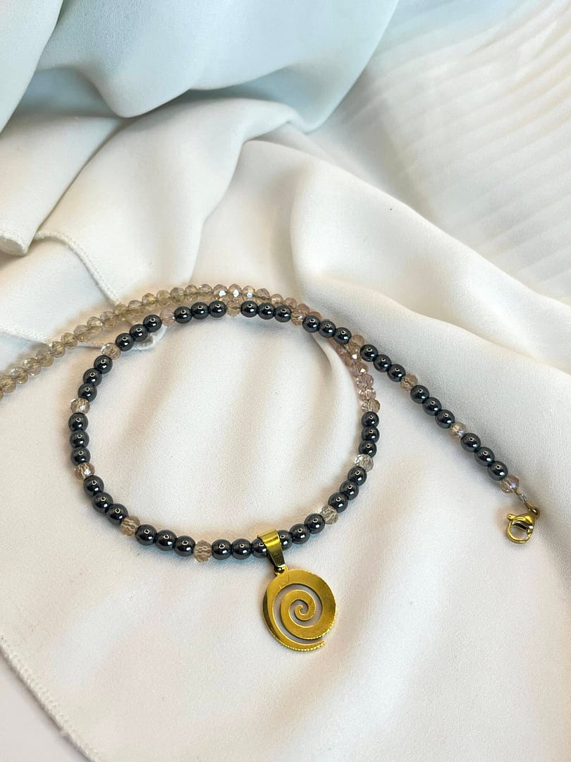 Κολίε Spiral Gold