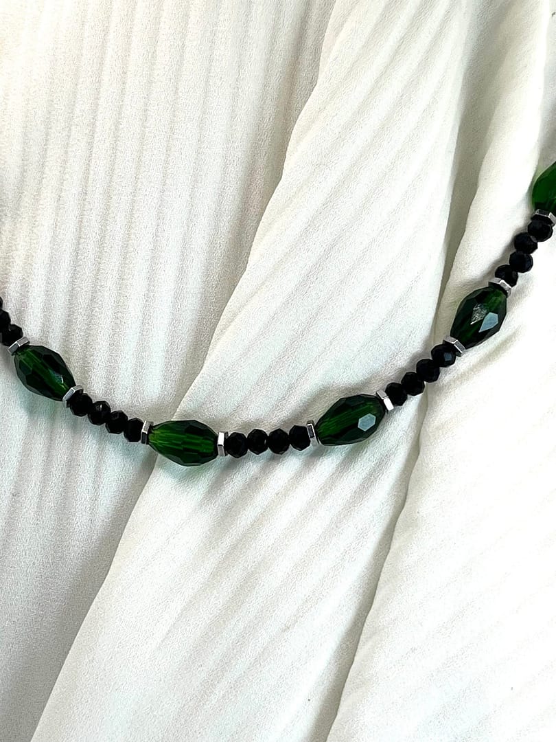 Κολιέ Emerald Noir