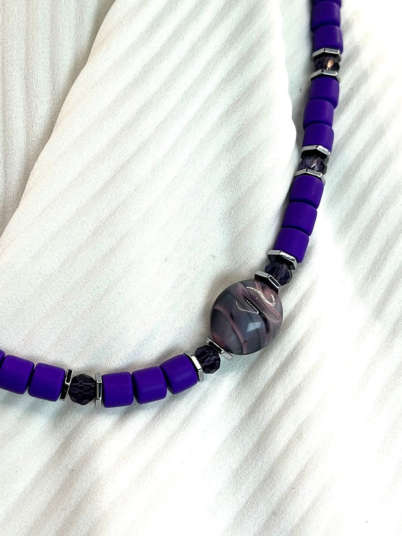 Κολιέ Violet Pulse