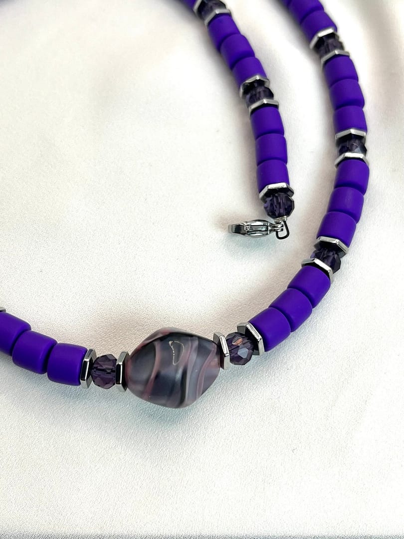 Κολιέ Violet Pulse